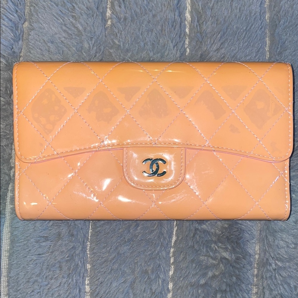 Chanel Patent Leather Wallet